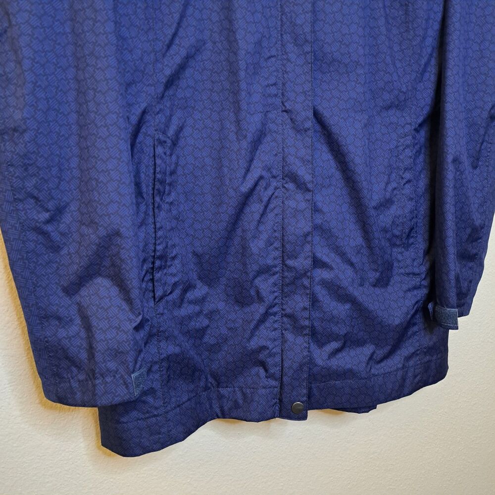 Columbia Omni Tech Waterproof Breathable Jacket Coat Women Size L Purple Hooded - Picture 5 of 10